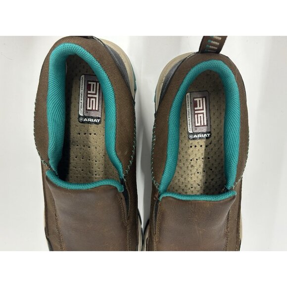 Ariat Women’s Skyline Suede Slip On Shoes Size 10B ATS Duratread Comfort EUC - Picture 4 of 9